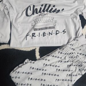 Chillin' with Friends Pajama Set